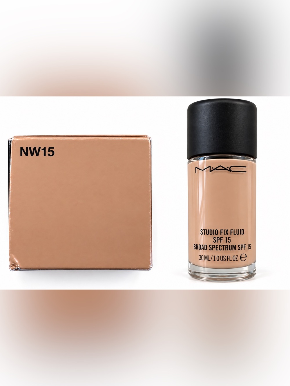 MAC Studio Fix Fluid SPF 15 Foundation NW15 — New in Box